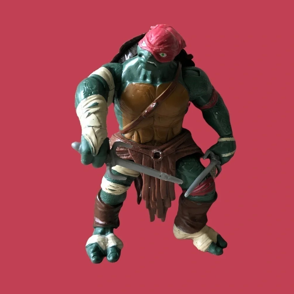 2014 Teenage Mutant Ninja Turtles Raphael Action Figure Toy Articulated TMNT‎